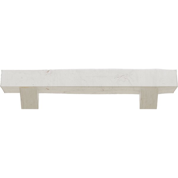 Kit W/ Breckinridge Corbels, Factory Prepped, 6H X6Dx60W Knotty Pine Faux Wood Fireplace ManteL